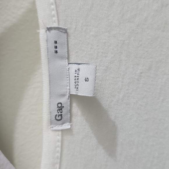 Gap draped cotton top with partial under tank top Small - Picture 3 of 16